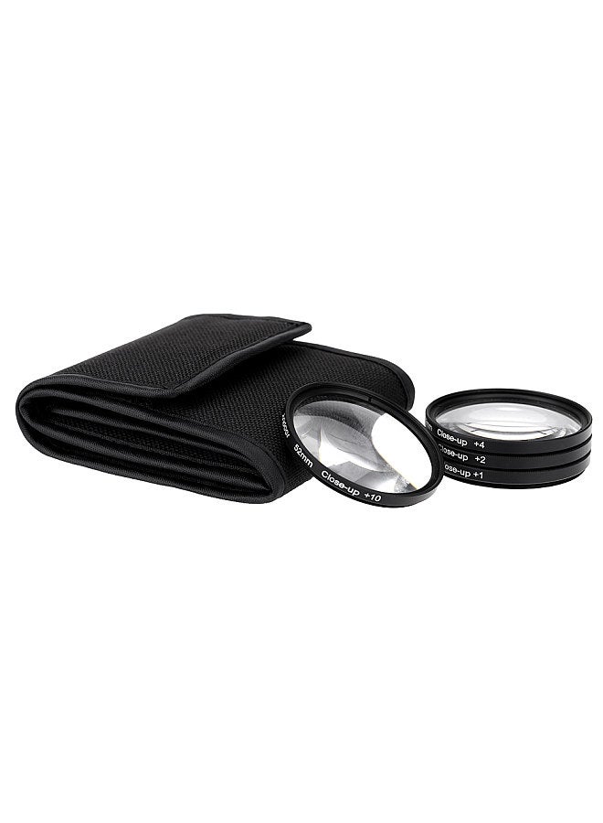 ANDOER 52mm Macro Close-Up Filter Set +1 +2 +4 +10 with Pouch for Nikon D7200 D5200 D3200 D3100 Canon Sony Pentax DSLRs  - Image 5