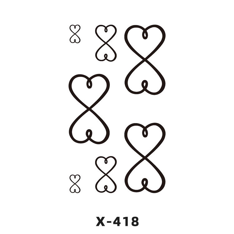 Personalized Small Pattern Tattoo Stickers Flowers Butterfly Small Fresh Tattoo Stickers Factory Supply - Image 4