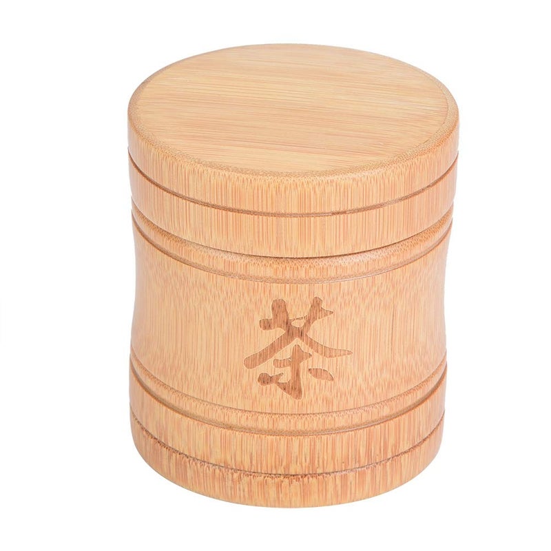 Fdit Tea Jar Portable Lightweight Organic Container Canister Tea Storage Box with Lid - Image 1