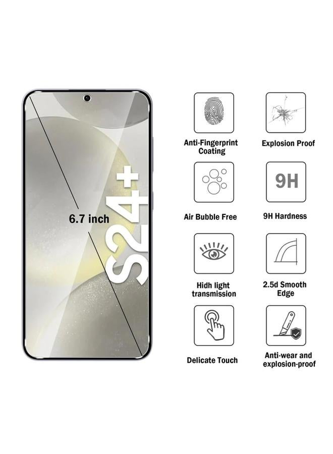 PROMASS Screen Protector Nano for Samsung Galaxy S24 Plus 11D Edge to Edge Full Coverage Anti-Fingerprint Anti-Explosion - Image 4