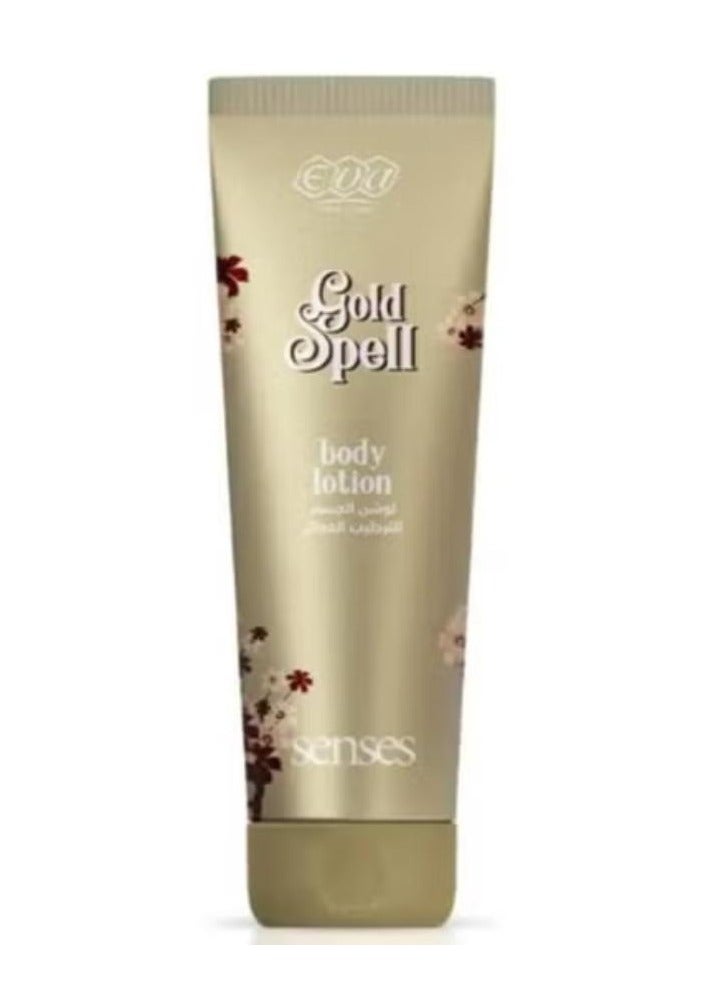 Eva Skin Care Senses Body Splash - Gold Spell 240 Ml & Skin Care Senses Shower Cream Gold Spell 250 Ml & Skin Care Senses Body Lotion Gold Spell 240 Ml Bundle - Image 4