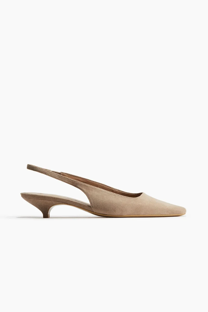 H&M Pointed slingbacks