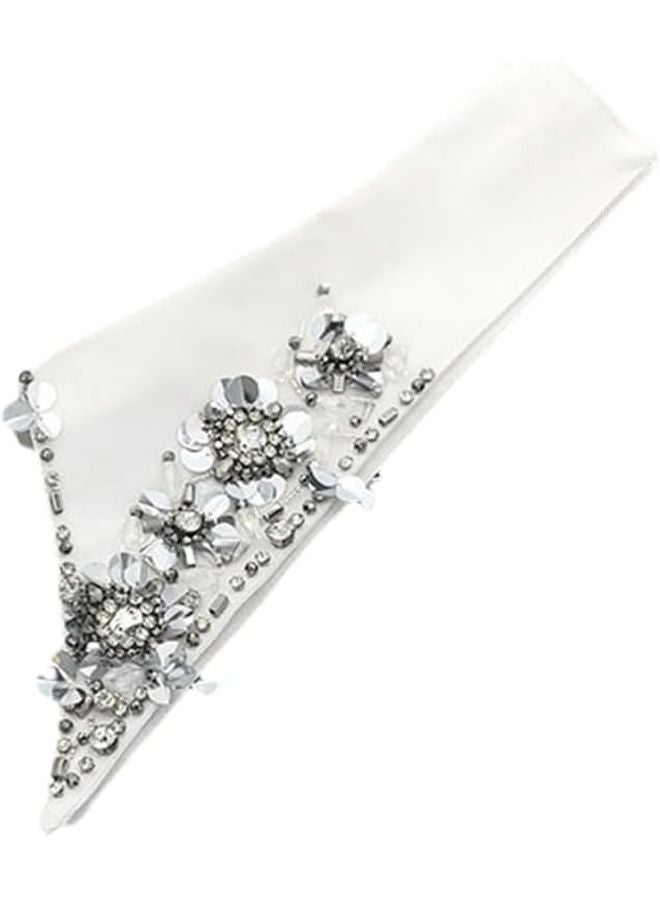 Detachable Rhinestone Beaded False Collar for Shirts and Dresses - Image 3