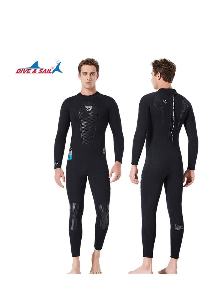 DIVE & SAIL Multifunctional One Piece Sun Protection Diving Suit Surfing And Snorkeling Jellyfish Swimsuit Blue  - Image 2