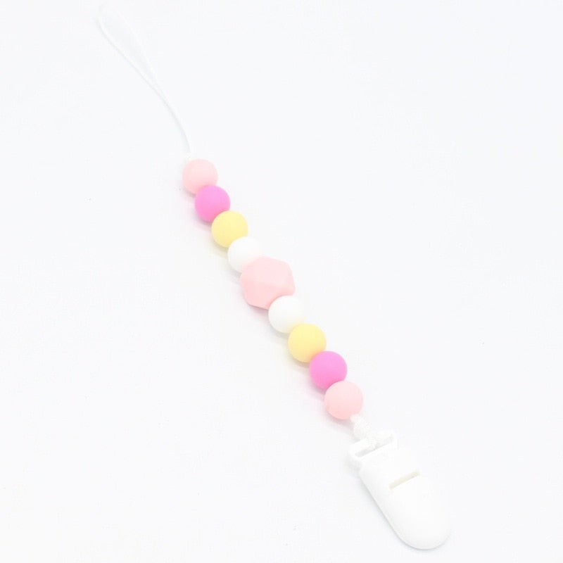 1-Piece Simple Colorful Anti-Lost Teether Chain