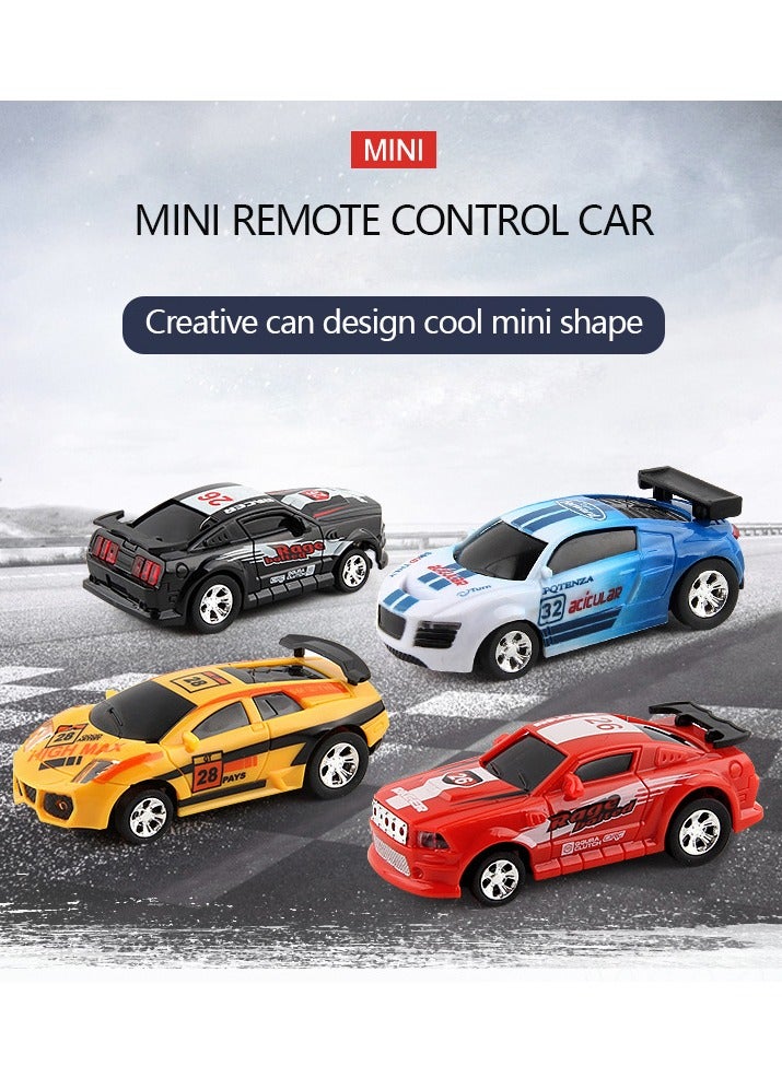 AROAQ Mini Rc Car, Remote Control Micro Racing Car,  Battery Operated Racing Sports Car,  Racing Car Toy With Lightening For Children, (Black) - Image 3