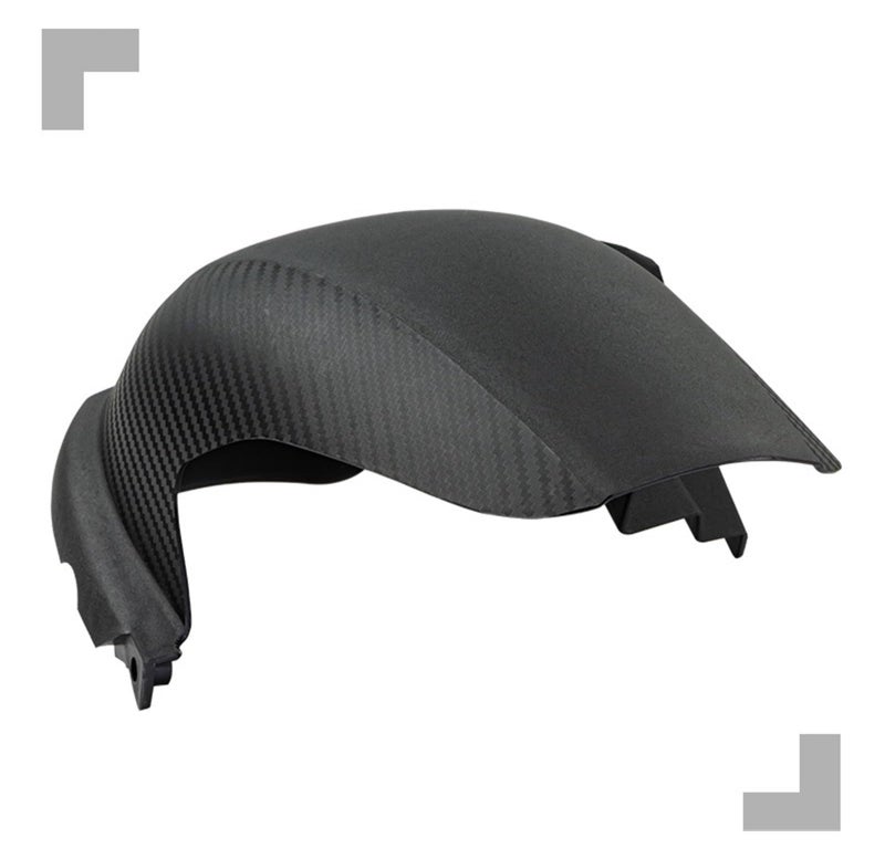 Carbon Fiber Extended Rear Mudguard For XMAX300 2017 2024 Model - Image 4