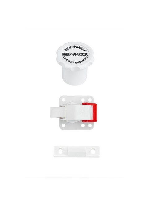 Revalock Magnetic Childsafe Cabinet Security System Set To Baby Proof Cabinet Drawers And Doors 5 Locks And 2 Keys Ral1011