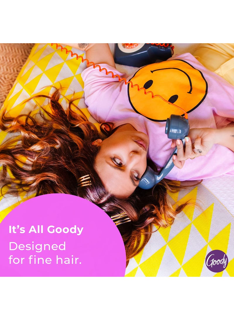 Goody Goody Ceramic Hair Brush Oval Cushion  Natural Boar and Nylon Bristle Mix to Enhance Shine  Smooth Hair Fights Frizz and Static  Premium Wood Design is PainFree for All Hair Types  - Image 4