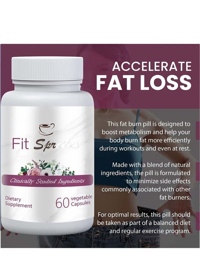 BIYODE Fit Spresso Clinically Studied Ingedients Weight Loss Management, Health Support Supplements, 60 Vegetable Capsules - Image 5