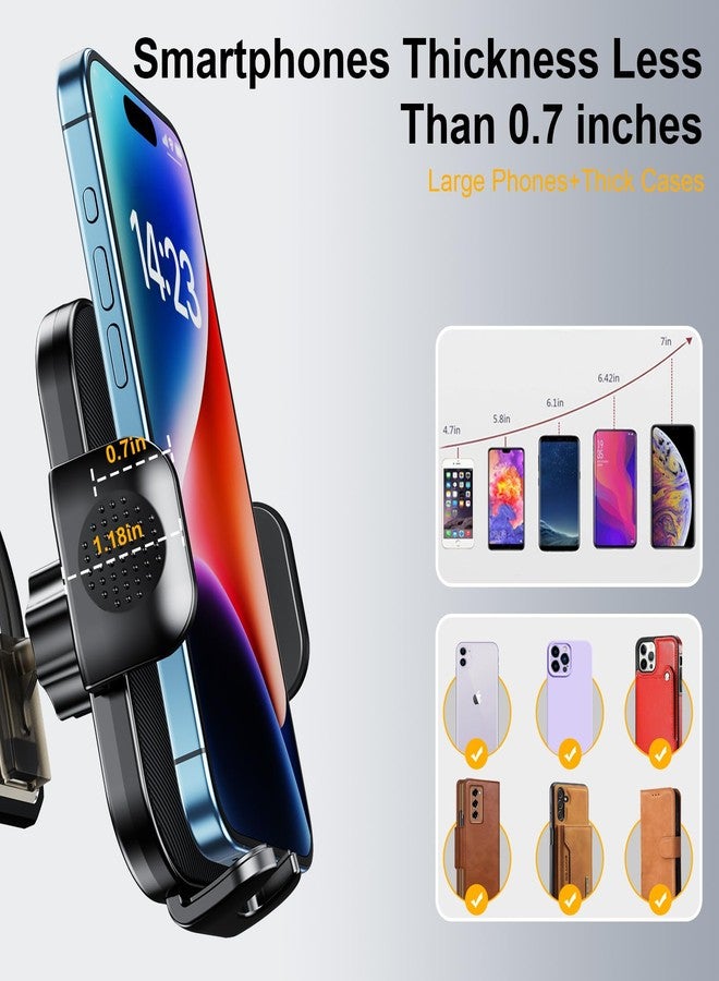 ELOHEI Phone Holder for RAV4 with Custom Base, Specifically Design Car Phone Mount for Toyota RAV4 2019-2023 Accessories, for 4.7-7 in Phones(Not for RAV4 LE,XLE,Prime SE) - Image 3