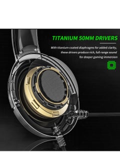 BINNUNE BG02 Wired Gaming Headset with Mic Gaming Headphones with Microphone  - Image 3