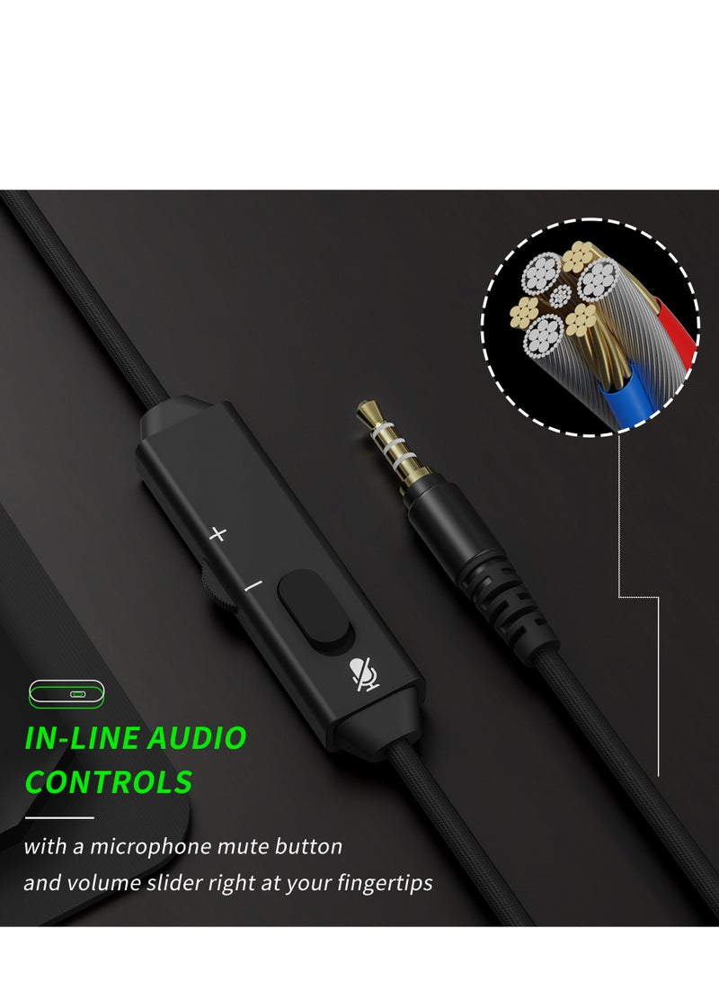 بنيون سماعة ألعاب سلكية BG02 مع ميكروفون سماعة ألعاب مع ميكروفون - Image 5