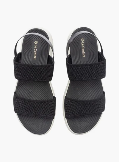 Le Confort Textured Sandals with Backstrap