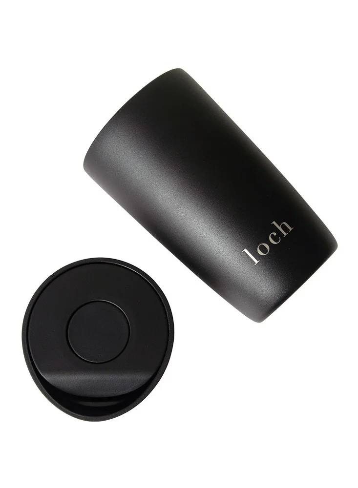 LOCH Push Button Mugs - Black