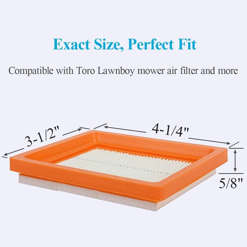 HOODELL 5 Pack 14 083 15-S Air Filter - for Kohler XT650 XT675 Engine Poulan Husqvarna Toro Lawn Boy Push Lawn Mower - Image 5