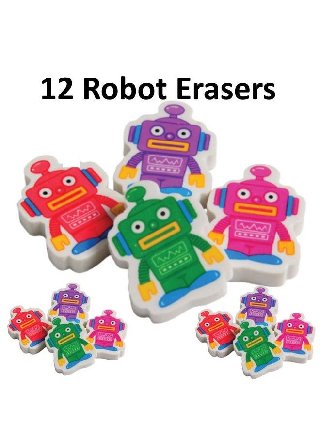 Generic - 120 Pc Robot Birthday Party Favors For Kids Pack (Great For Goodie Bags For Kids Birthday, Return Gifts For Kids Birthday, Boys Party Favors, Robot Party Supplies & Robot Stocking Stuffers) - Image 1