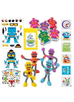 120 Pc Robot Birthday Party Favors For Kids Pack (Great For Goodie Bags For Kids Birthday, Return Gifts For Kids Birthday, Boys Party Favors, Robot Party Supplies & Robot Stocking Stuffers)