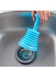 GLIVE (LABEL) GLIVE LABEL Sink Plunger Blockage Remover Tool PVC Material Ideal for Sinks Toilets Bathtubs More 