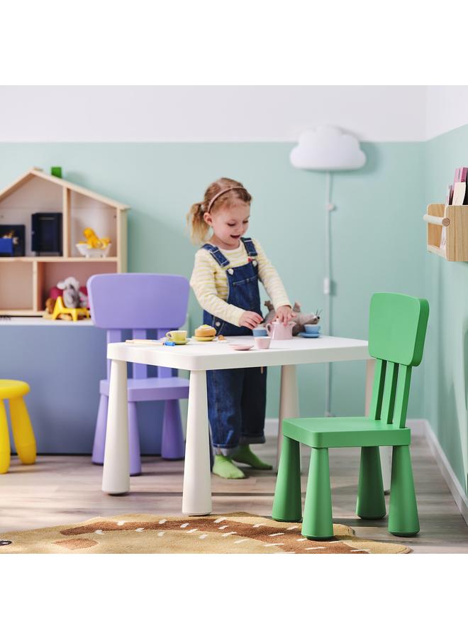 زبون كرسي أطفال، للاستخدام الداخلي/الخارجي/أخضر فاتح - Image 2