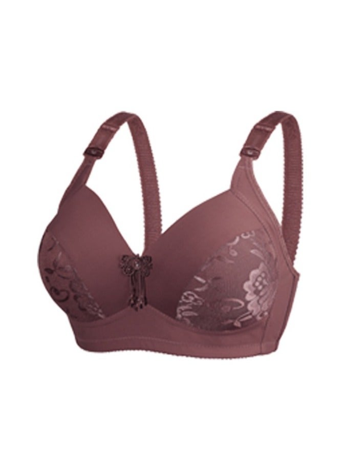 3-piece Set Of Large-Size D-cup Bras Without Underwire For Middle-aged And Elderly People  - Image 2