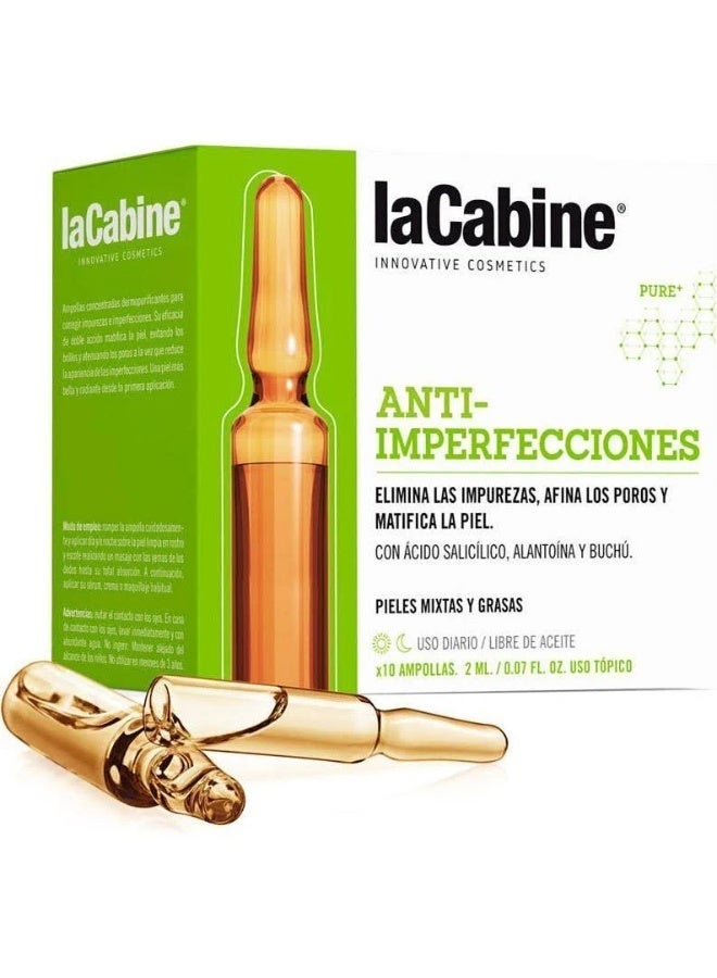 La Cabine Anti-Imperfections Concentrated Ampoules 10x2ml - Image 2