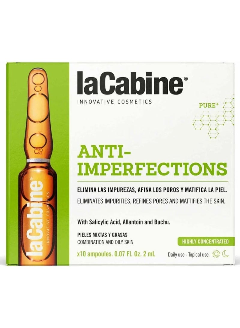 La Cabine Anti-Imperfections Concentrated Ampoules 10x2ml - Image 1