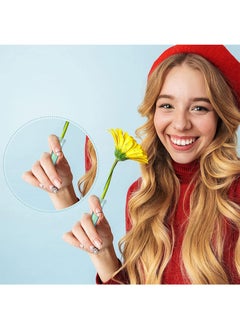 ايكانبو 20 قطعة من أنابيب المياه الزهرية مقاس 2.8 بوصة من البلاستيك الشفاف لأنابيب المياه للزهور وقوارير مياه زهور الورد بأغطية مطاطية وأعواد الزهور لتزيين تنسيقات الزهور الطازجة  - Image 3