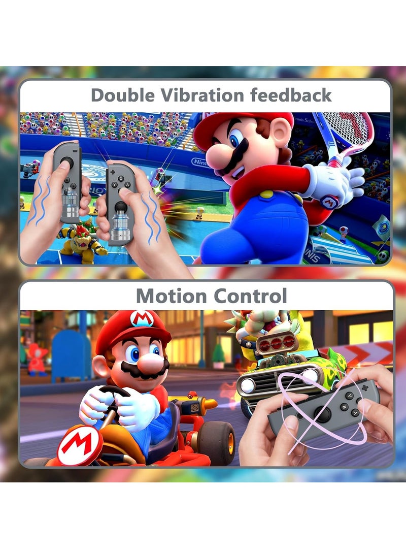 General Controller for Nintendo Switch  Replacement Wireless L/R Controller with Double Vibration Support Wake-up and Screenshot  - Image 5