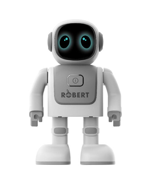 Wireless robot controlled by mobile speaker app