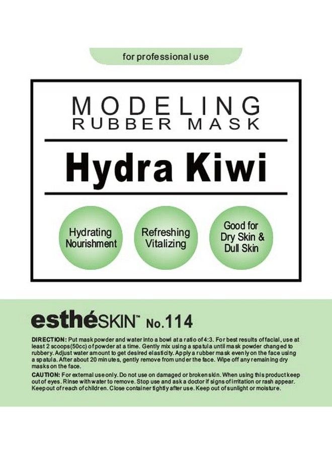 estheskin No.114 Hydra Kiwi Modeling Mask Powder For Professional Facial Treatment 35 Oz. (2 Pack)  - Image 3
