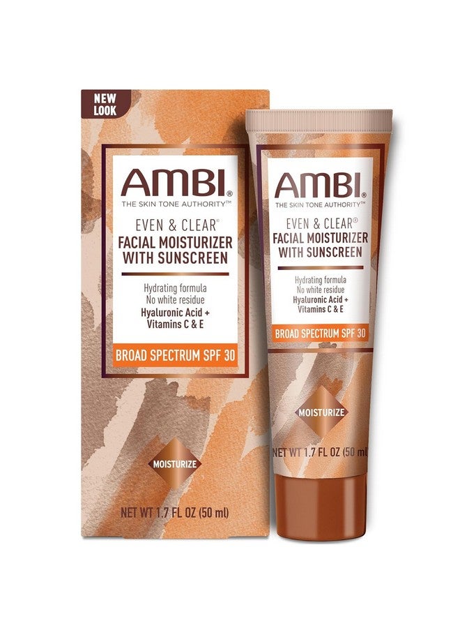 أمبي مرطب الوجه أمبي إيفن آند كلير مع عامل حماية من الشمس 30، 1.7 أونصة - Image 1