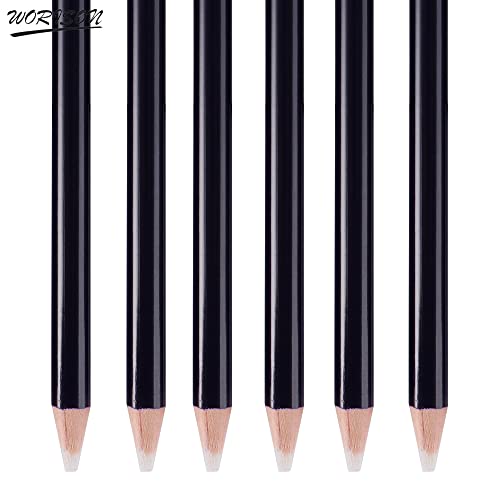 Worison Eraser Pencil for Sketching Drawing Arts Graphics Designs - Set of 6 - Image 3