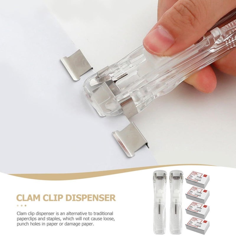 Clip Refillable Stapler For Office School Use 200pcs Clips Portable Dayi Life - Image 4