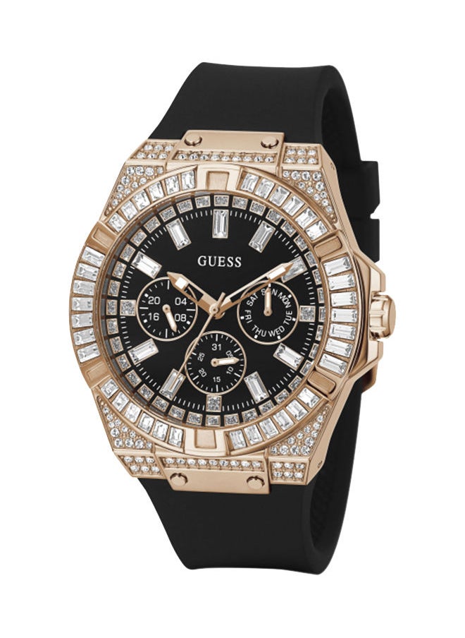 GUESS Men's Analog Silicone Wrist Watch - GW0208G4 - 47 mm  - Image 2
