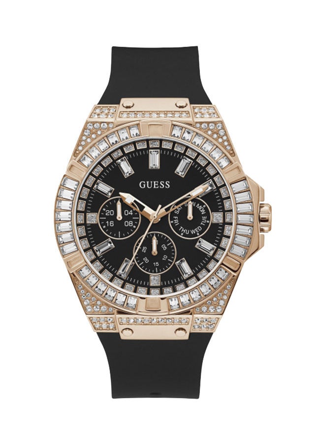 GUESS Men's Analog Silicone Wrist Watch - GW0208G4 - 47 mm  - Image 1