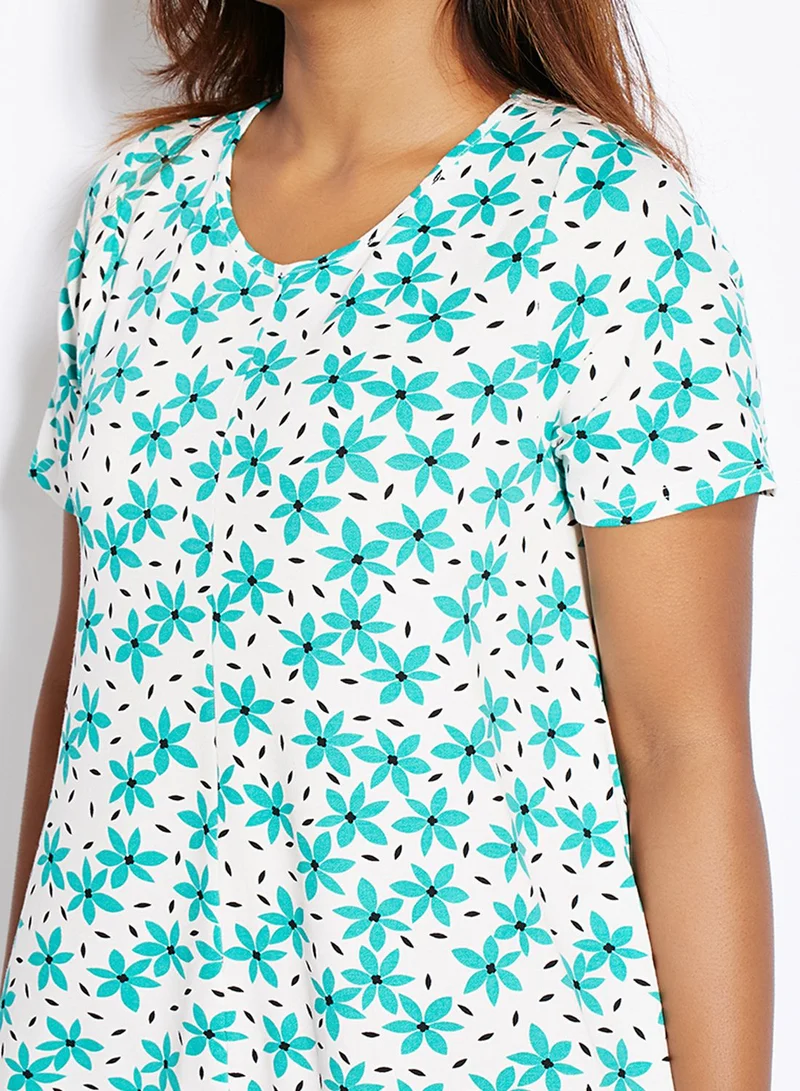 EVANS Printed Top
