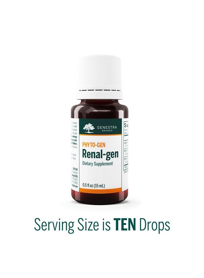 Genestra Brands Renalgen  Juniper Elm And Corn Herbal Supplement  05 Fl Oz - Image 4