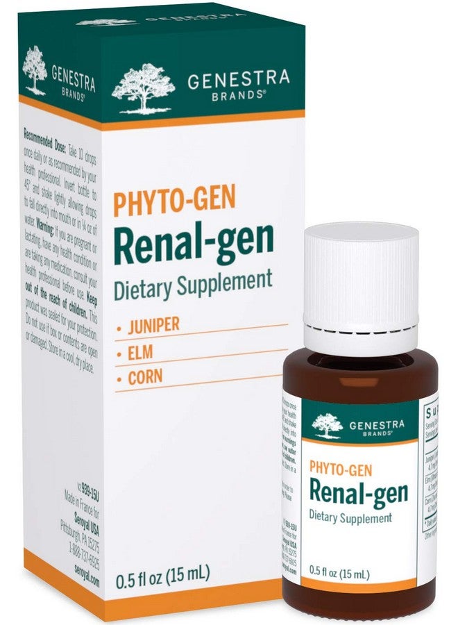 Genestra Brands Renalgen  Juniper Elm And Corn Herbal Supplement  05 Fl Oz - Image 1
