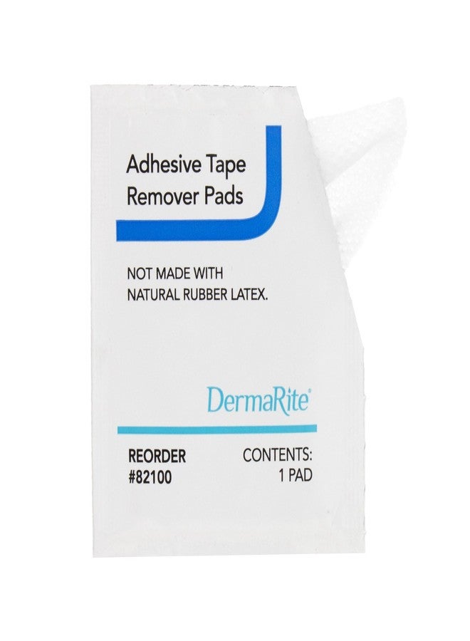DermaRite Adhesive Tape Remover Pads - Remove Bandage and Patch Residue from Skin, Great for Ostomy Devices, 100 Wipes, 2 Packs, 200 Total - Image 3