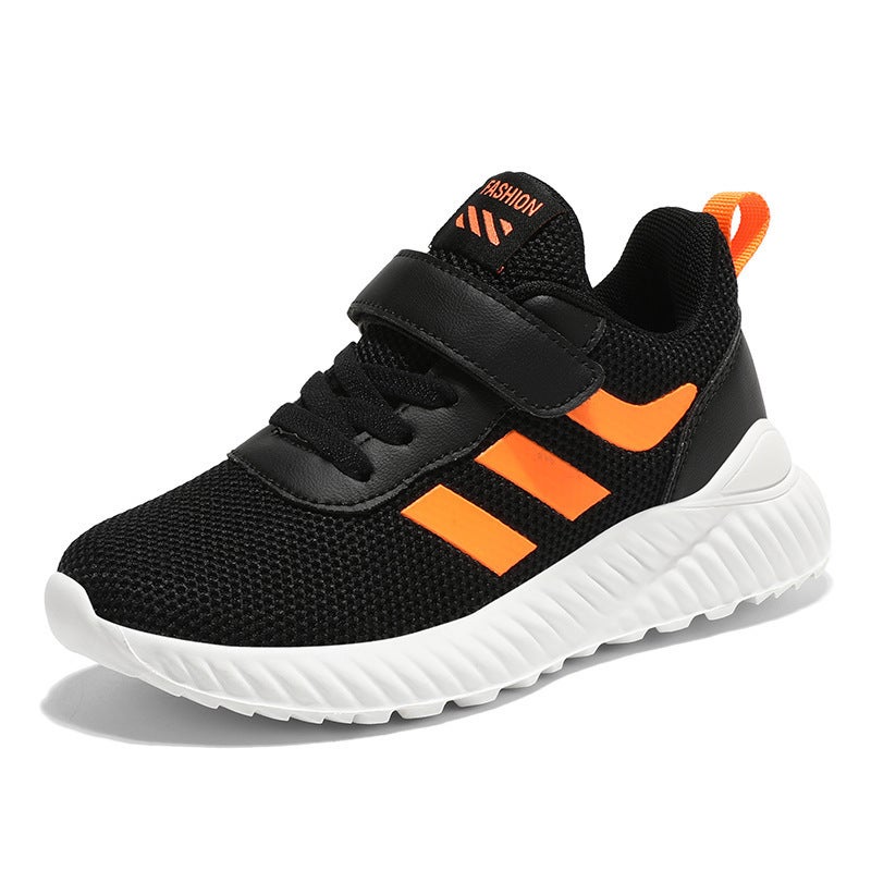 Mesh Sneakers Lightweight Flexible Sole Walking Shoes For Kids Indoor And Outdoor Activities - Image 1