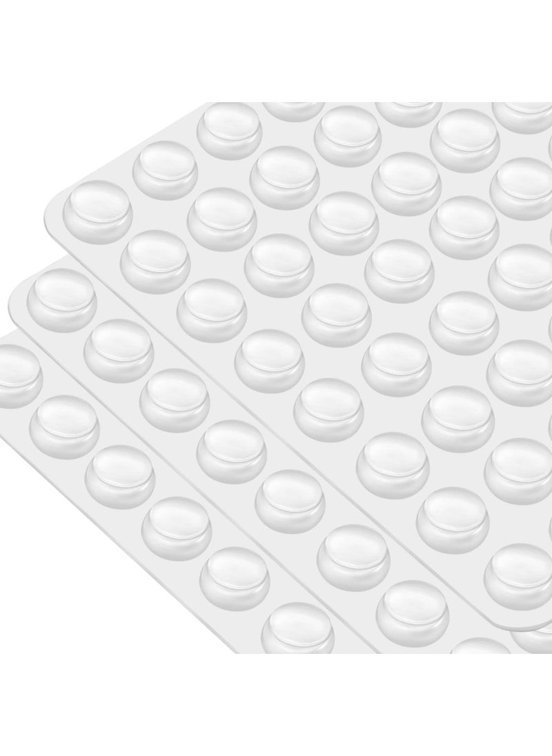 CHUNZEXI CHUNZEXI 320Pcs Cabinet Door Bumpers Clear Self Adhesive Rubber Door Stoppers for Cabinets and Drawers 