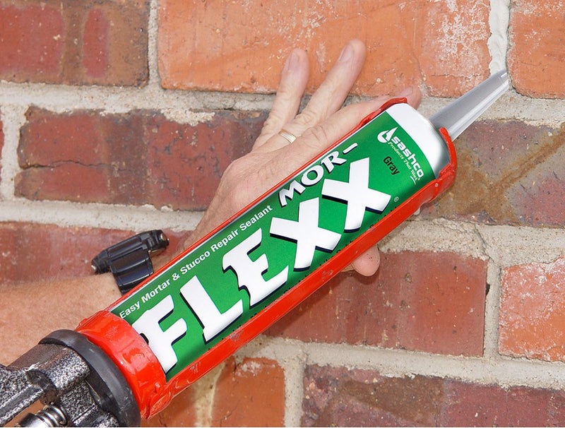 sashco Mor-Flexx Textured Caulk, Beige, 10.5 oz (Pack of 1) - Image 2