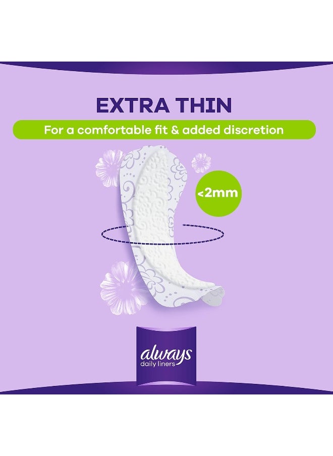Always - Always Daily Liners Multiform Pantyliners With Fresh Scent Normal 20pcs - Image 1