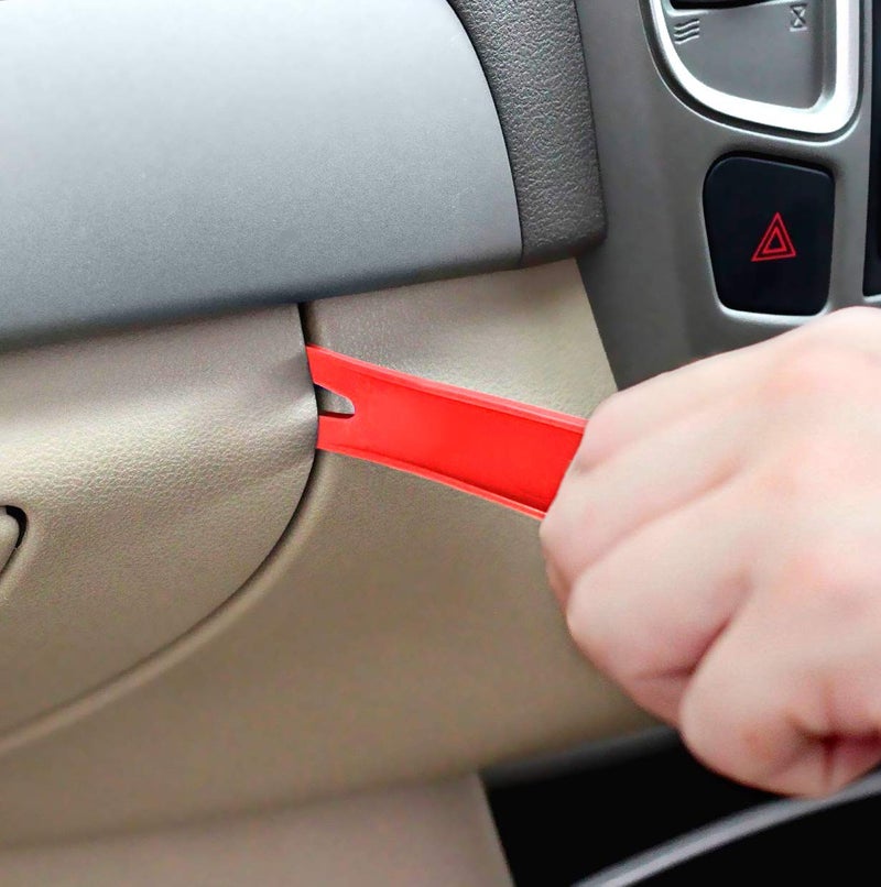 VViViD Auto Trim Panel Removal Tool Kit with Trim Clip Plier Set Car Door Dashboard Wire Terminal and Stereo Removal Instruments 19Pcs Pry Tools in Carry Bag - Image 3