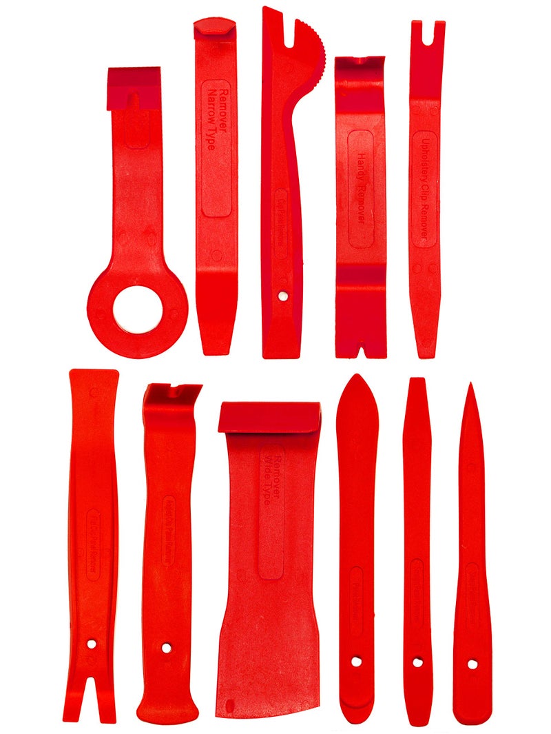 VViViD Auto Trim Panel Removal Tool Kit with Trim Clip Plier Set Car Door Dashboard Wire Terminal and Stereo Removal Instruments 19Pcs Pry Tools in Carry Bag - Image 4