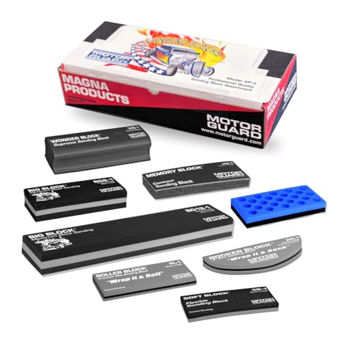 Motor Guard - 8Pc Sanding Block Assortment (AP-3), One Size - Image 1