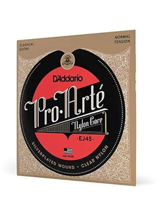 EJ45 Pro-Arte Nylon Classical Guitar Strings, Normal Tension – Nylon Core Basses, Laser Selected Trebles - Offers Balance of Volume and Comfortable Resistance – 1 Set - pzsku/Z0D3A8D9937A7E9AE9D15Z/45/1746221631/b0686320-8ae9-4a75-815b-72be04f0dbd0