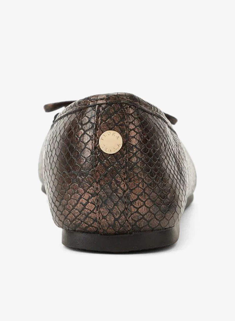 Flora Bella By Shoexpress BRONZE Flora Bella Women Slip-On Ballerina Shoes for Women | Best Price UAE