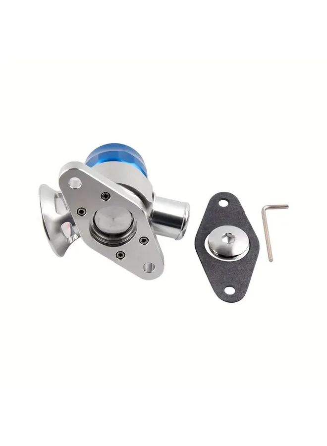 Blue 29mm Dual Port Blow Off Valve For Nissan Skyline R32 GTR RB26 Stagea - Image 1